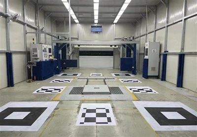 Sistema integrado-de calibração ADAS guiada a laser e alinhamento de rodas, estação de recalibração de sensor de segurança pós-venda